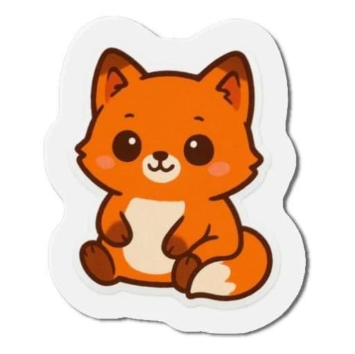 Biscuit, 3-inch fridge magnet (+$3)