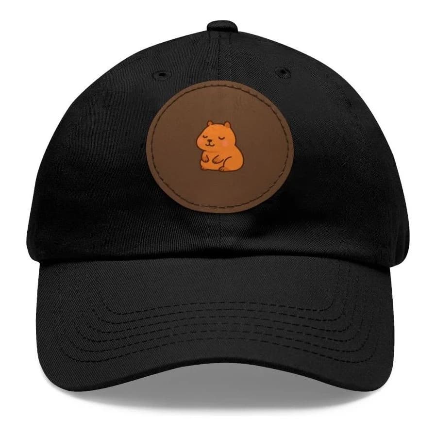 Capy, Dad hat with leather patch