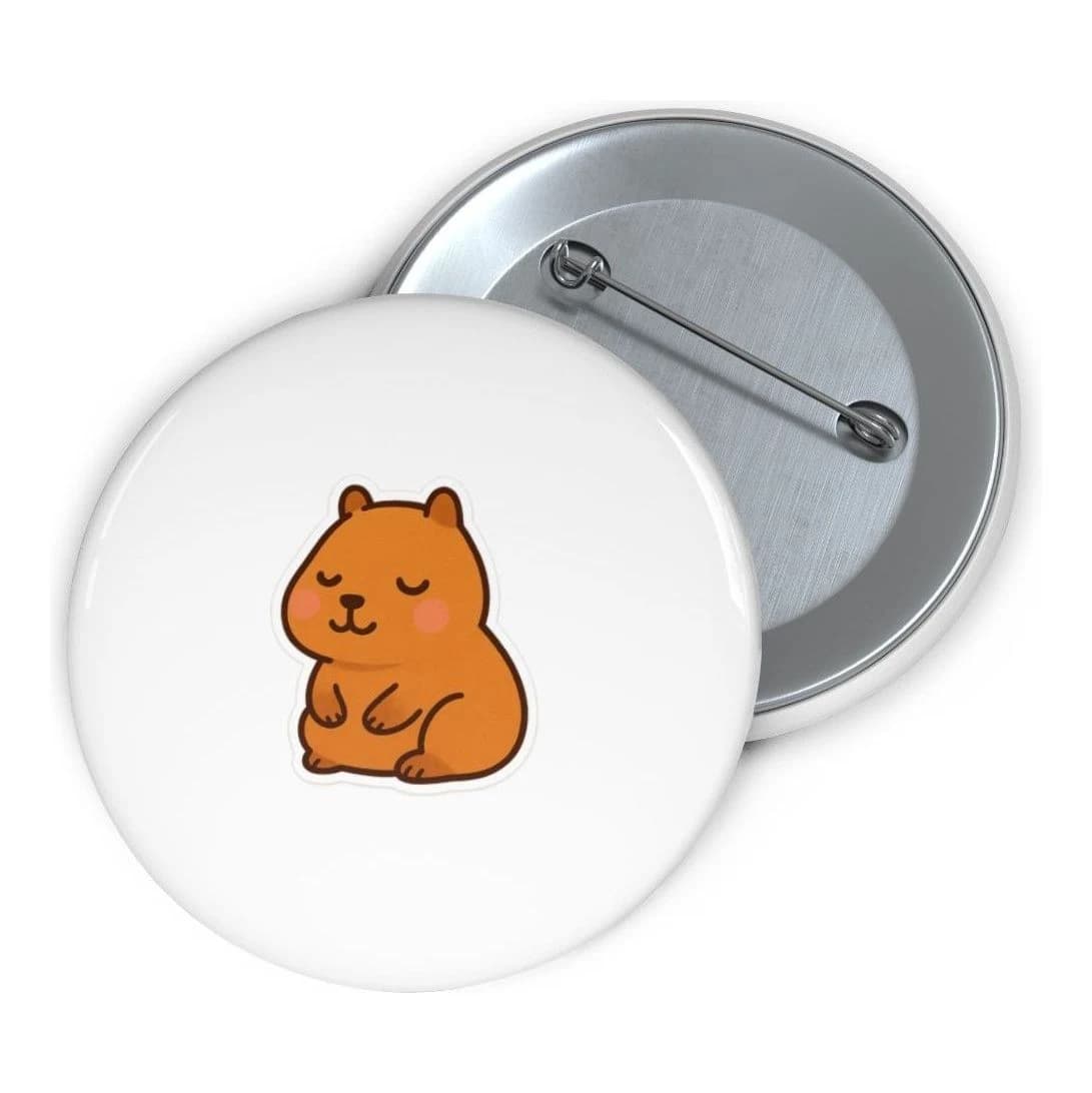 Capy, 2.25" pin button