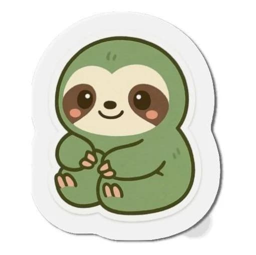 Cling, 3-inch fridge magnet (+$3)