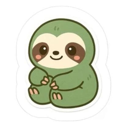 Cling, 8" car/laptop decal