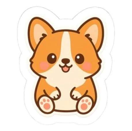 Dumpling, 3-inch sticker