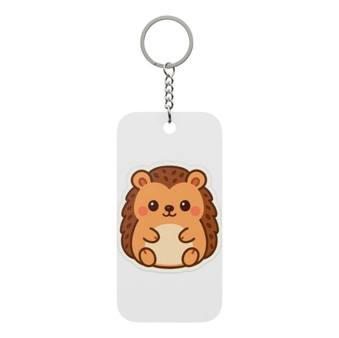 Hedge, Printed charm keychain