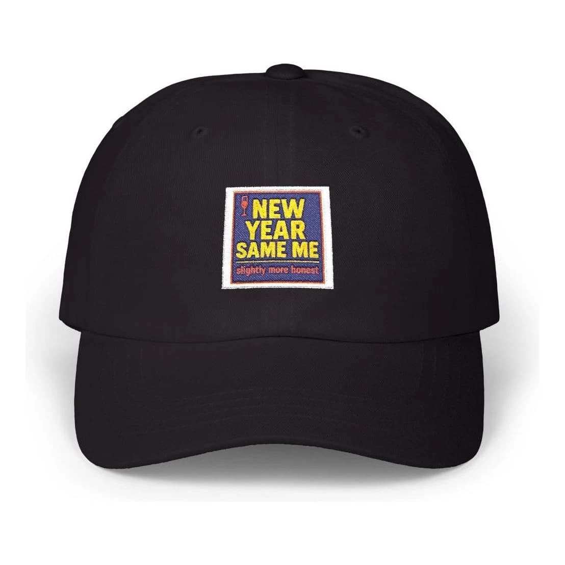 New year · same me, Embroidered dad hat