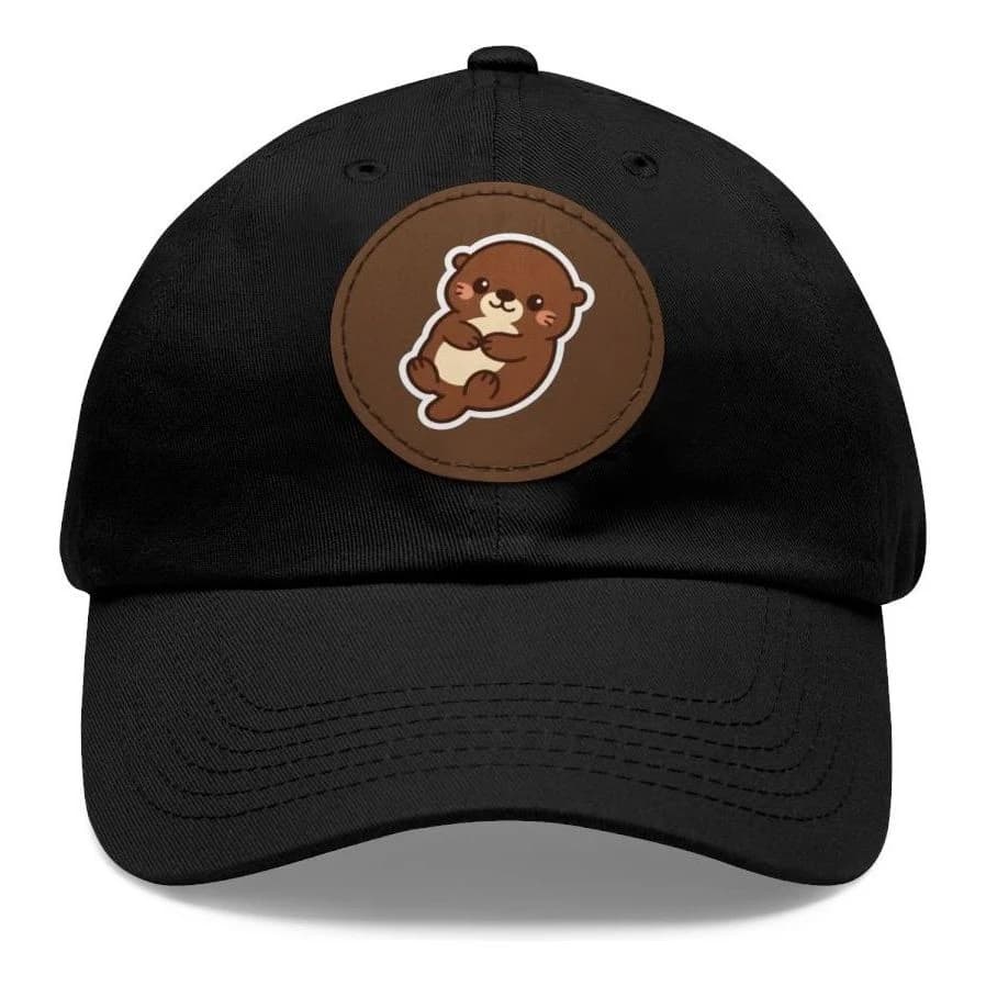 Otterbear, Dad hat with leather patch