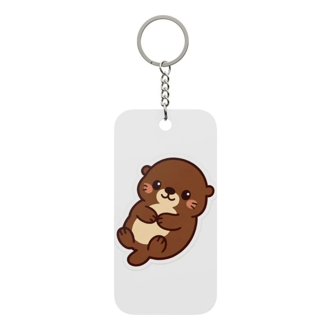 Otterbear, Printed charm keychain