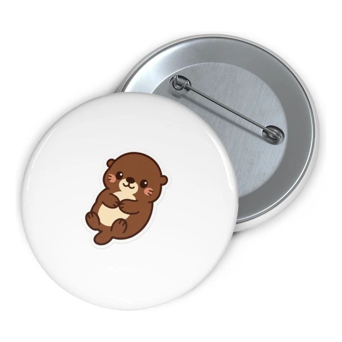 Otterbear, 2.25" pin button