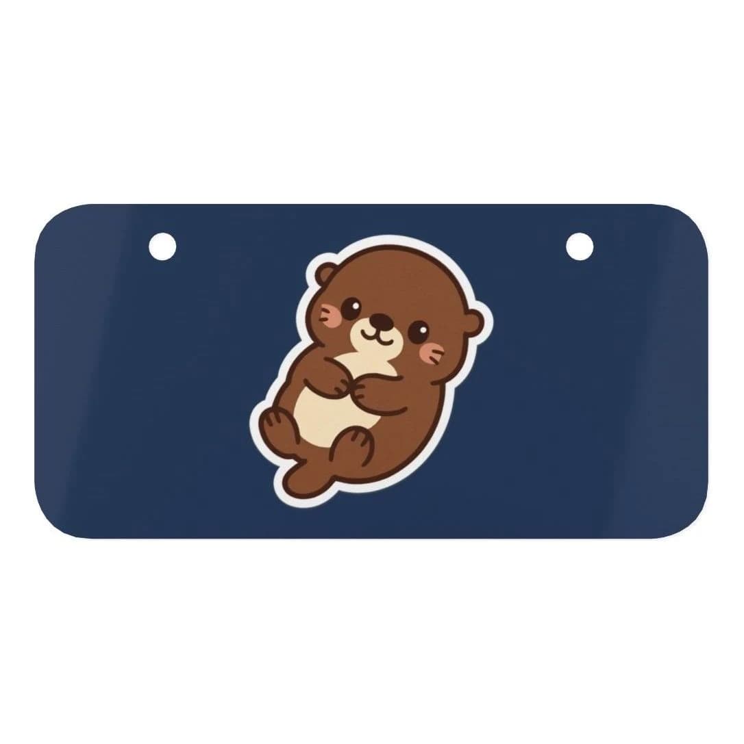 Otterbear, Mini license plate