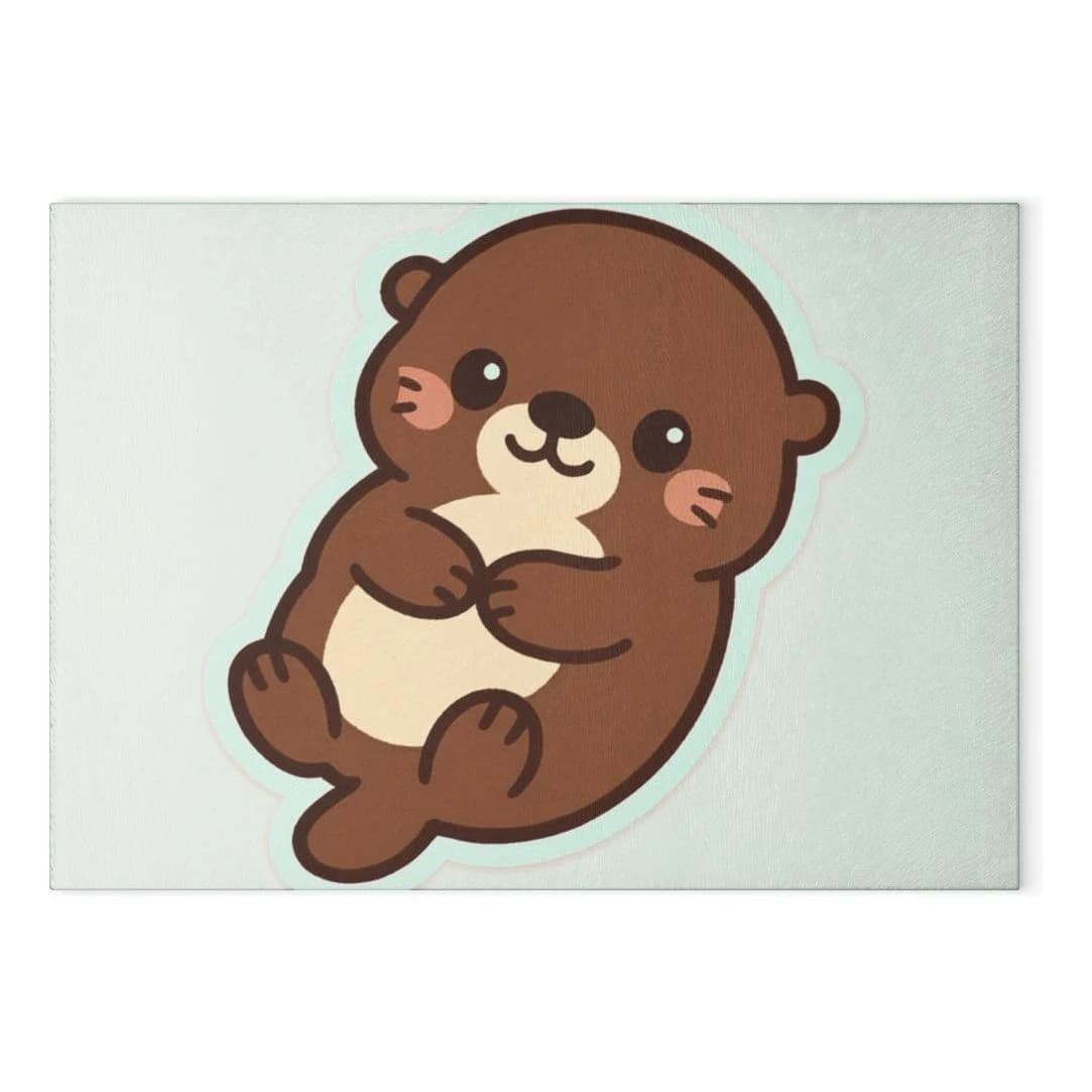 Otterbear, Glass cutting board