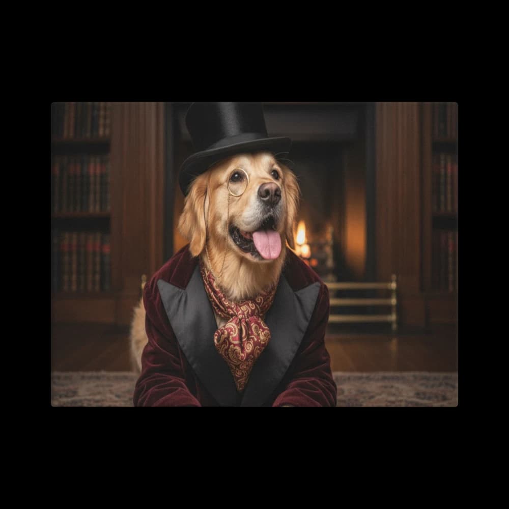 Pet Portrait — 18×24 Canvas mockup