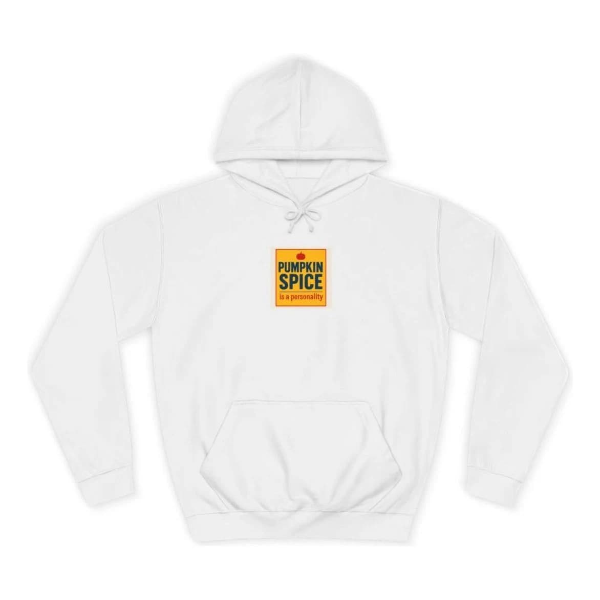 Pumpkin spice is a personality, Pullover hoodie (S)