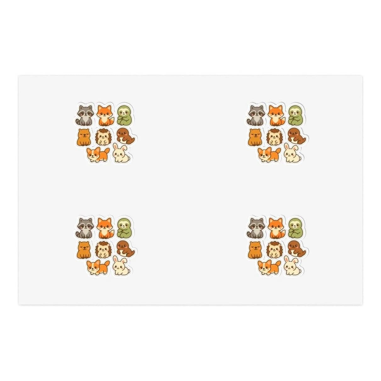 The Den Crew Pack, Crew sticker sheet (6" × 4")