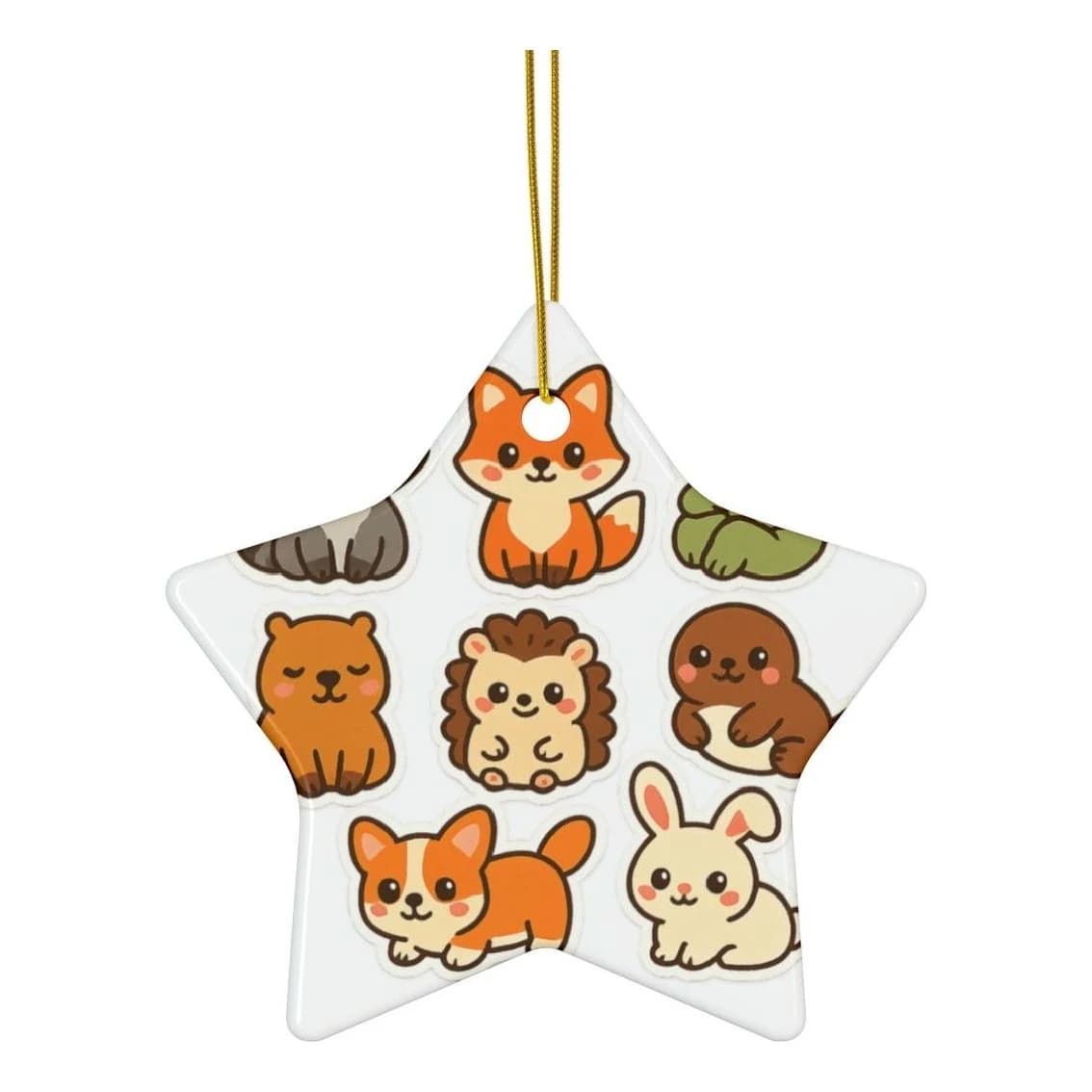 The Den Crew Pack, Ceramic ornament 4-pack