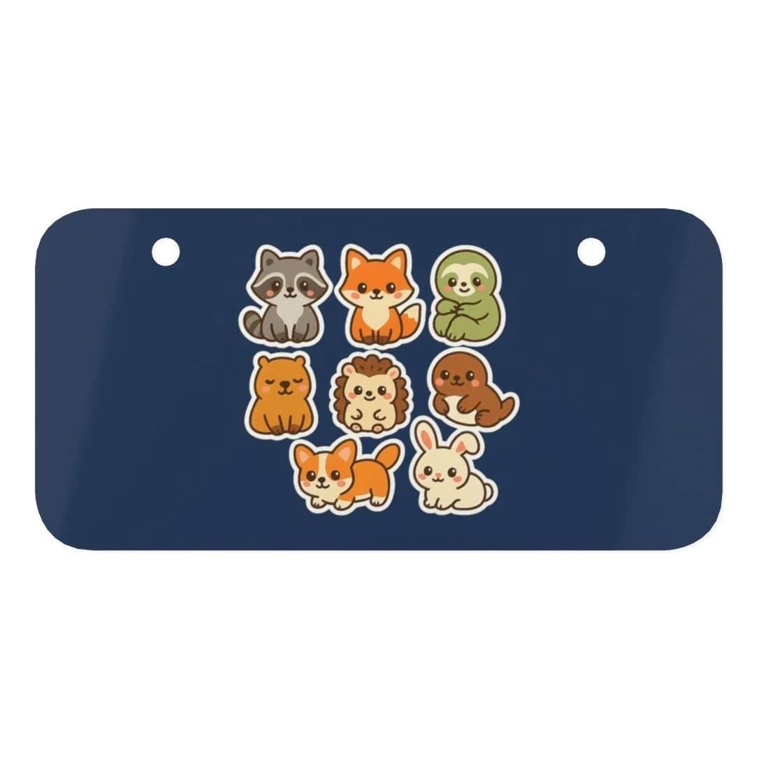 The Den Crew Pack, Mini license plate