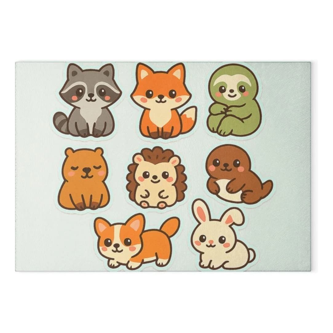 The Den Crew Pack, Glass cutting board