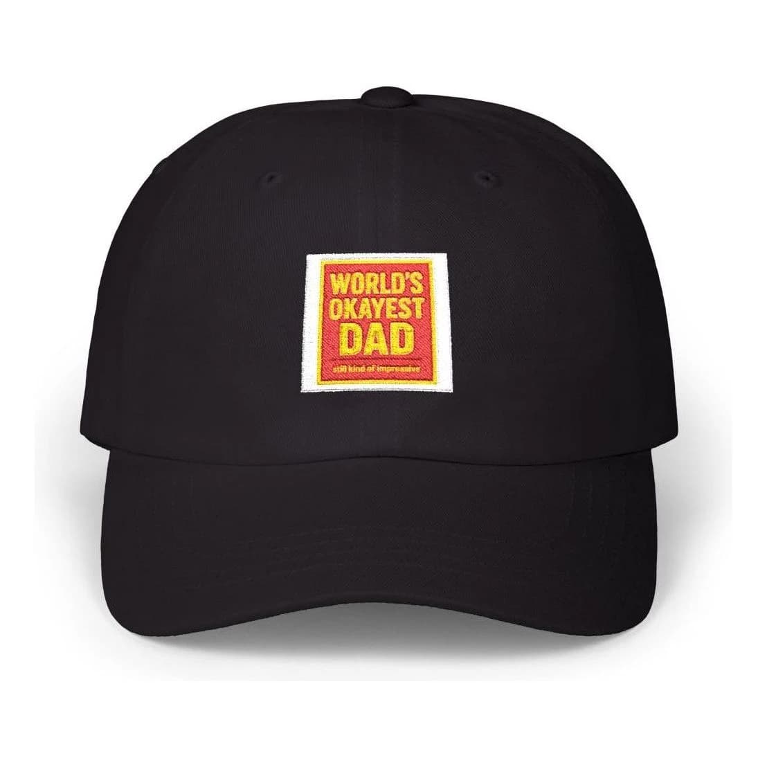 World's Okayest Dad, Embroidered dad hat