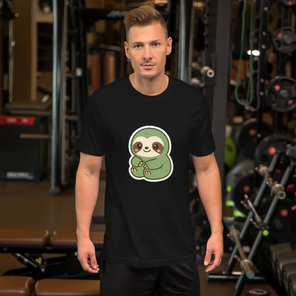 Cling the Sloth Heavyweight Tee