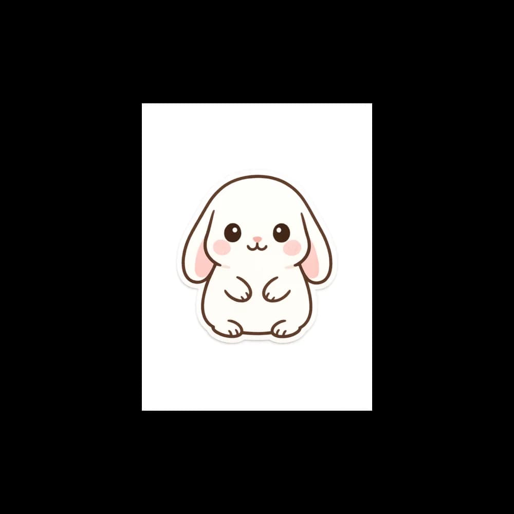 Mochi the Bunny Premium Poster