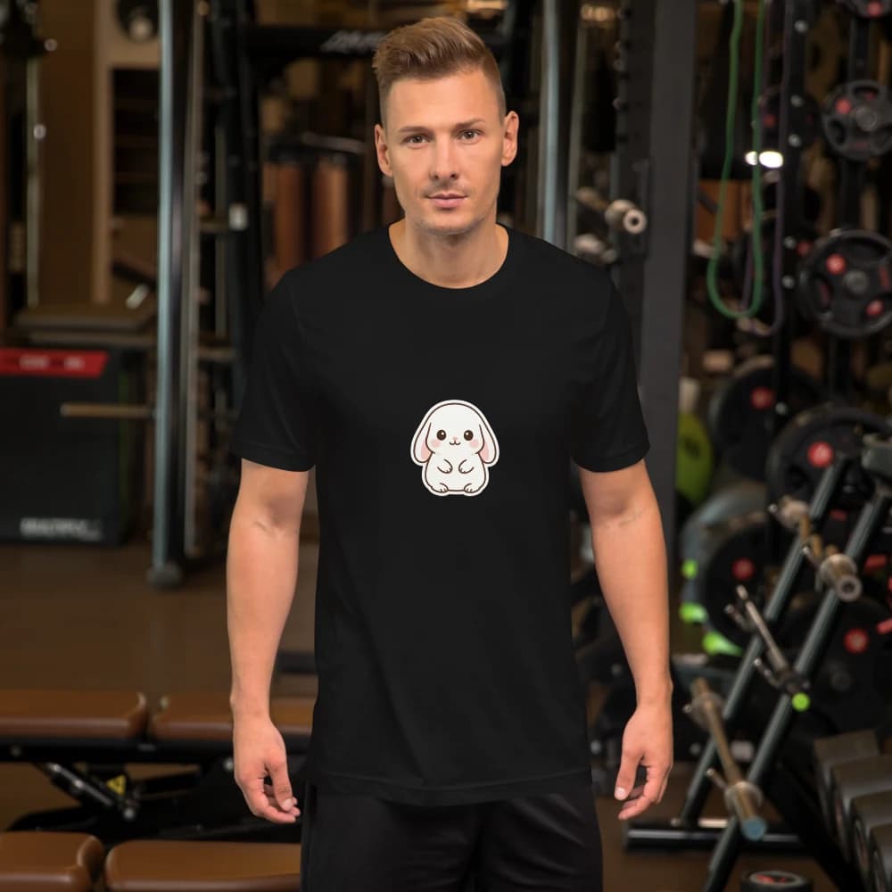 Mochi the Bunny Heavyweight Tee mockup