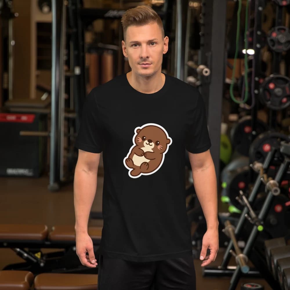 Otterbear the Otter Heavyweight Tee